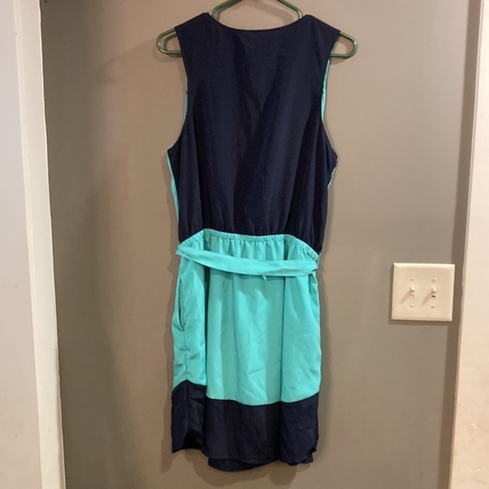 Merona Colorblock Belted Dress - Picture 3 of 3